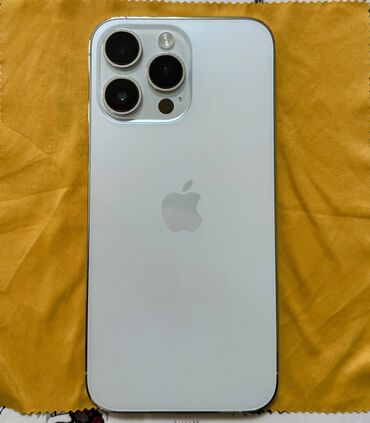 iphone 14 pro azerbaycan: IPhone 14 Pro Max, 256 GB, Matte Silver, Simsiz şarj, Face ID, Sənədlərlə