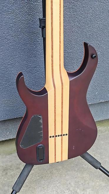 Gitare: HARLEY BENTON AMAROK-7 BKRD QUILTED BURST ELEKTRIČNA GITARA | — 5