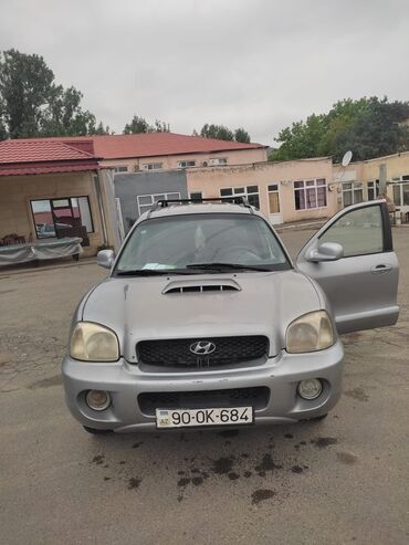 hündür kedlər: Hyundai Santa Fe: 2 l | 2001 il Ofrouder/SUV