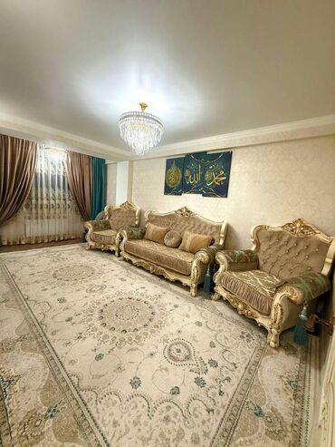 сдаю квартиру на долгий срок в аламедине: 3 комнаты, 75 м², Элитка, 2 этаж, Дизайнерский ремонт