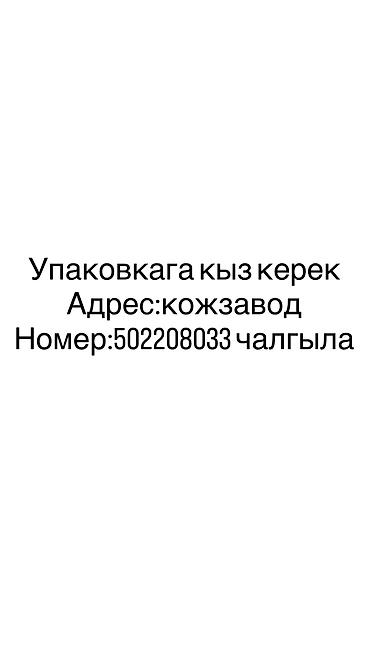 Упаковщики: Упаковщик — 1