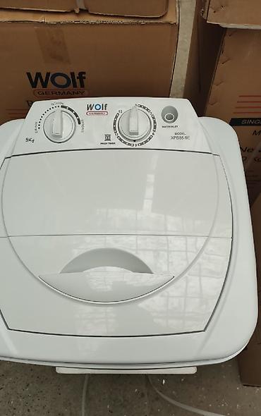 Məişət texnikası: Paltaryuyan Wolf 9 kq-liq. Model Enerji istifadesine gore A + — 5