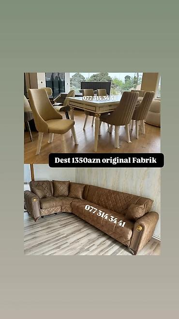 Mebel Dəsti – “original Fabrik” Qiymət: 1350 AZN (dəst üçün)