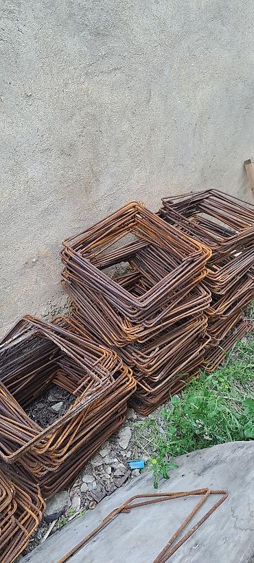 dəmir boçkalar: Məhsul: Armatur halqaları (karkas etriyəsi) 40×40 Təsvir: - Kvadrat — 1