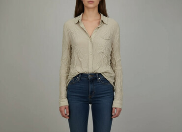 vanilla ubrania: American Vintage, Women's blouse, size S