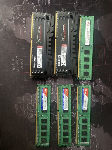 материнские платы ddr4: Оперативная память, Б/у, HyperX, DDR3, Для ПК