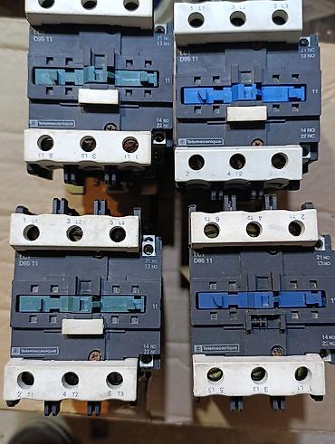 Elektrik malları: KONTAKTOR Siemens və Telemecanique elektrik avadanlığı dəsti — 4