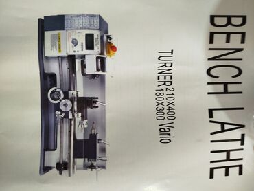 Metal dəzgahları: BENCH LATHE – TURNER Vario dəzgah Model seçimləri: - TURNER 210x400 — 8