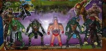 nerf puska: NINDZA KORNJACE I KRANG SET OD 5 FIGURA NOV TNMT AKCIJA | Cene nisu — 10