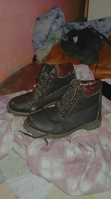 ugg zelene: Muške kožne zimske čizme sa pertlama - Materijal: gornjište od — 1