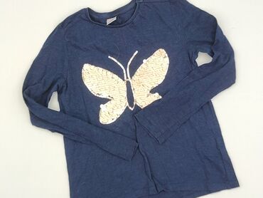 czapka z daszkiem dla dziewczynki 2 lata: Blouse, Little kids, 9 years, 128-134 cm, condition - Very good
