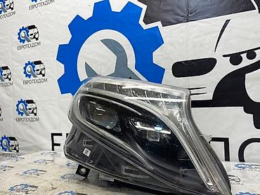 Передние фары: Передняя правая фара Mercedes-Benz 2019 г., Новый, Оригинал, Германия — 7