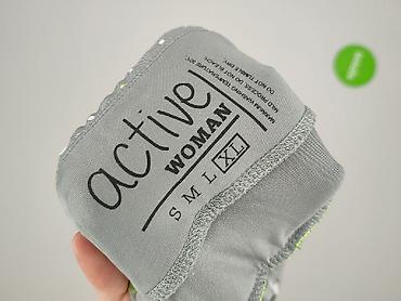 turkusowe dresy: Legginsy Sportowe damskie, rozmiar XL — 4