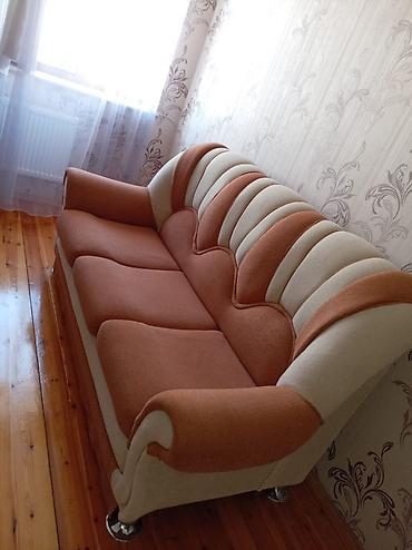 divan acilan: İşlənmiş, Divan, 2 kreslo, Bazalı, Açılan — 1