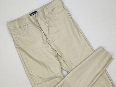 Women: Zara, Material trousers for women, XL (EU 42)