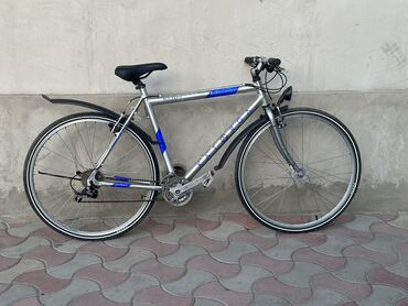 велики двухподвес: Городской велосипед, Другой бренд, Рама XL (180 - 195 см), Алюминий, Германия, Б/у