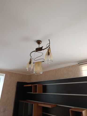 Stol lampaları: Çılçıraq, 3 lampa