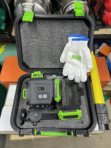 Лазерные уровни: Лазерные уровни (мультилинейные, зелёный луч), аккумуляторные По — 18