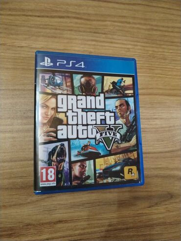 PS4 (Sony Playstation 4): Gta 5 ps4 gta 5 playstation 4 üçün. heç bir cızıq yoxdur. çox