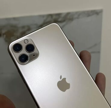 Мобильные телефоны: IPhone 11 Pro Max, Б/у, 64 ГБ, Золотой, Чехол, 92 %