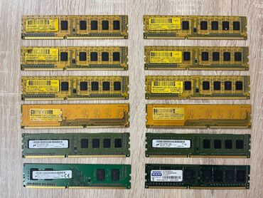 Оперативная память (RAM): Оперативная память, Б/у, Micron, 2 ГБ, DDR3, 1333 МГц, Для ПК