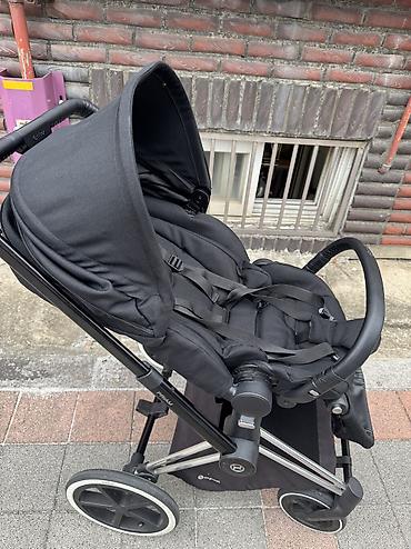 ступенька детская: Коляска Cybex Platinum (серия Priam платформа Platinum), цвет Black — 4