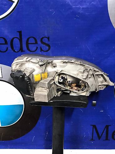 плафон w220: Передняя левая фара Mercedes-Benz 2001 г., Б/у, Оригинал, Япония — 2