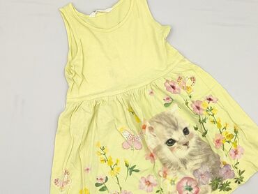 sukienka kolorowa: Sukienka, H&M, 5-6 lat, 110-116 cm, stan - Bardzo dobry
