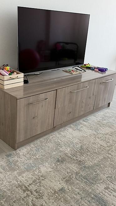 study table: ТВ-тумба/комод в современном стиле - Материал: ЛДСП с выраженной — 2