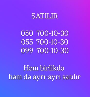 аренда авто с последующим выкупом бишкек: VIP nömrələr satılır: - 050 700-10-30 - 055 700-10-30 - 099 700-10-30