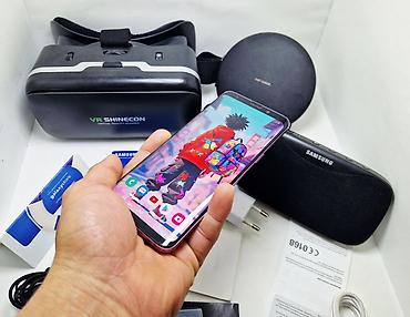 Samsung: Samsung Galaxy S9, Б/у, 128 ГБ, цвет - Фиолетовый, 1 SIM, 2 SIM — 1