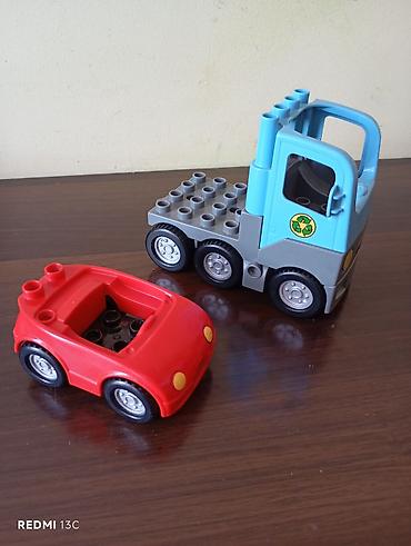 oyuncaq avtomat: LEGO DUPLO maşınlar dəsti - Brend: LEGO DUPLO - Tərkib: 2 nəqliyyat — 4