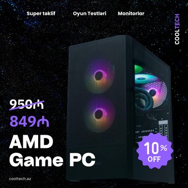 dvd rom: AMD GAMING PC 🌐 cooltech.az 🔥 Endirimdən yararlanmağa tələsin 🎉 6