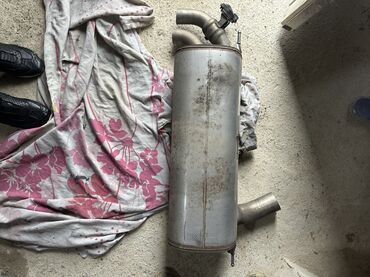 усилители б у: BMW orijinal arxa səsboğucu (muffler) və klapanlı egzoz hissəsi