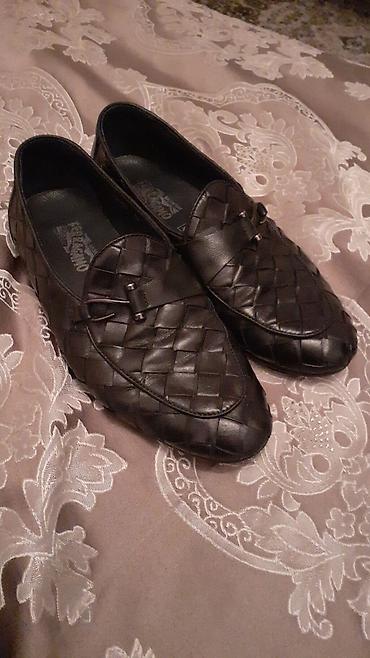 Туфли: Gencede satilir deri Ferragamo brendi (toxunma naxışlı) ici colu — 1