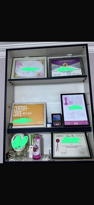 Salon, tibbi mebel dəsti: Gözəllik kabineti üçün komplekt avadanlıq və materiallar Tərkib: - — 4