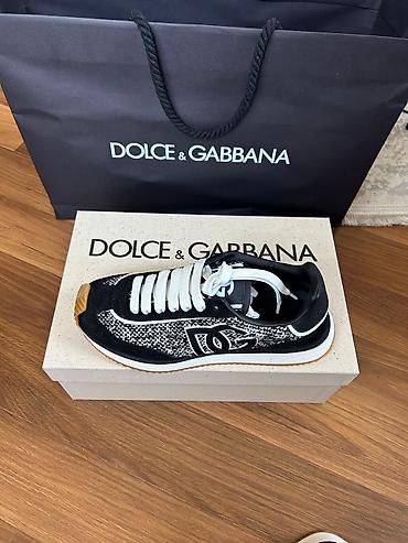 air jordan 4: Dolce & Gabbana SNK kişi/kadın krossovkası125 TƏCİLİ SATILIR — 3