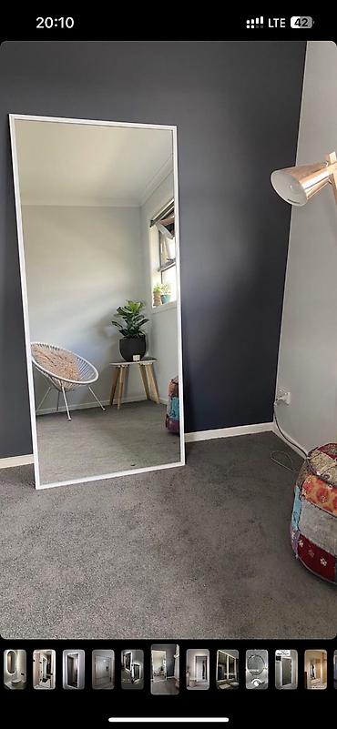 Зеркала: Акция !!! Акция !!! Акция!!! Ростовое зеркало в тонкой металлической — 2