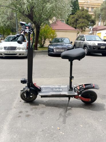skuter elektron: İşlənmiş Elektrik samokat 9", 251 - 350 Vt, > 45 km/s, Ünvandan götürmə