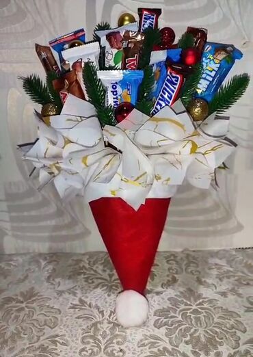 Bayram bəzəkləri: Məhsul: Bayram dekoru və hədiyyə kompozisiyaları (əl işi) - LED — 7