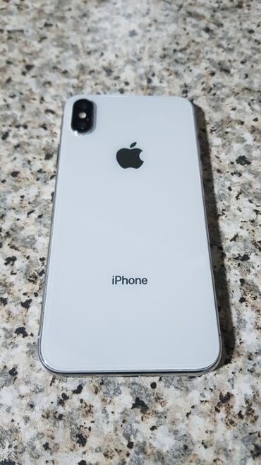 işlənmiş telofonlar: IPhone X, 256 GB, Ağ, Face ID