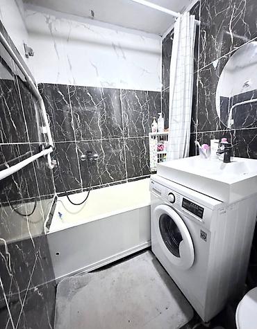 цена ош: 2 комнаты, 47 м², Ошский рынок / базар 104 серия, 4 этаж, Евроремонт — 10