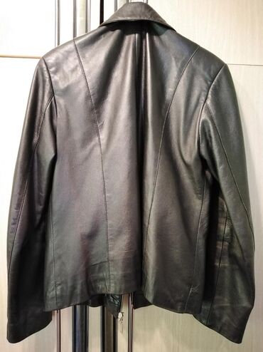 Ostale jakne, kaputi, prsluci: Ženska kožna jakna kratka Sastav prirodna jagnjeća koža 100% mekana — 4