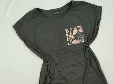 czarne t shirty i marynarka: Reserved, T-shirt damski, L