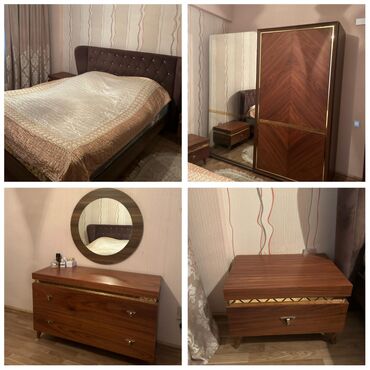embawood mebel instagram: Двуспальная кровать, Шкаф, Трюмо, 2 тумбы