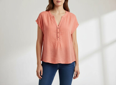 janusz skarpety i sandały: Orsay, Women's blouse, size S