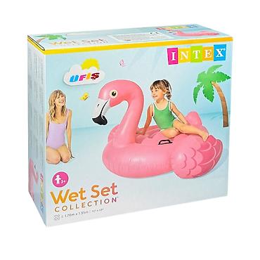Hovuzlar: 🦩 Intex Flamingo – Premium Şişmə Hovuz Yatağı (178x135 sm) Yayın — 1