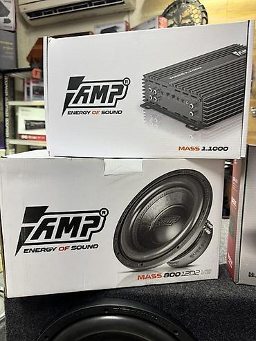 нет времени: Сабвуферный комплект AMP Energy of Sound - Сабвуфер: AMP MASS 800 — 3