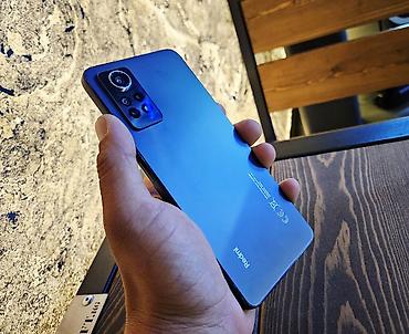 Redmi: Redmi, Redmi Note 12 Pro 5G, Б/у, 128 ГБ, цвет - Синий, 1 SIM, 2 SIM — 12