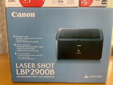 canon продам в Кыргызстан | ПРИНТЕРЫ: Продам новый лазерный принтер Canon Laser Shot LBP2900B описание в